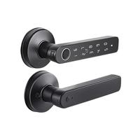 Tuya BLE Fingerprint Door Lock Smart Digital Electronic Lock With Password/Key/IC Card(Optional)/ Smartlife/Tuya APP Unlock(Q50-tuya-RFID)