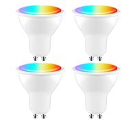 Tuya GU10 Smart LED Bulb Dimmable 5W AC200-240V 4PCS