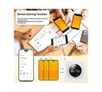 Tuya Knob Temperature Controller Wifi Home Thermostat with App Control & Voice Control 16A Electric Heating
