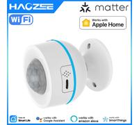 Tuya Matter Thread Smart PIR Motion Sensor Wireless Human Body Motion Infrared Detector Work With HomeKit Alexa Google Home