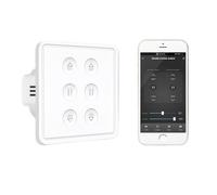 Tuya Smart Life WiFi Double Curtain Blind Switch for Roller Shutter Electric motor Home Alexa Echo Voice Control DIY