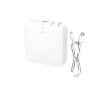 Tuya Smart Thermostatic Radiator Valve TRV Programmable APP Remote Temperature Controller Heater Automatic adjustment(1PCS-Zigbee Gateway)