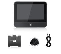 Tuya Smart Wifi Radar Door Peepholes Camera PIR Motion Detection Video Doorbell Mini Viewer Home