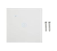Tuya-Supported 40A Water Heater Switch 8000W For For Smart Home Automation APP Control Voice Activation BLE 2.4GHz WiFi Backlight Option (white)