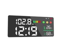 Tuya WiFi Decibel Meter 4in1 Temperature Humidity Test Alarm Clock Smart Linkage APP Control Noise Accurate Quick Real Time Monitoring