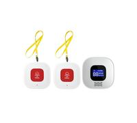 Tuya WiFi Elderly Caregiver Pager SOS Call Button Emergency SOS Alert System for Seniors Patients Elderly Home