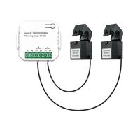 Tuya WiFi Intelligent Energy Meter Solar PV System Power Production Consumption Bidirectional Monitoring APP Control CT Accurate Energy Monitoring(2CT)