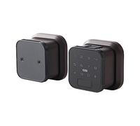 Tuya WiFi Smart Ball Fingerprint Password IC Card Electronic APP Remote Control Intelligent Home Deadbolt(1pcs Brown)