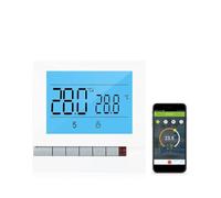 Tuya WiFi Smart Water/Gas Heating Thermostat Programmable Temperature Controller Compatible with Home Large LCD Screeb with Backlight (GC Boiler Heating)