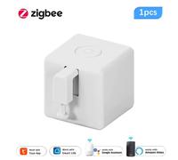 Tuya Zigbee Fingerbot plus Smart Fingerbot Switch Button Pusher APP Timer Voice