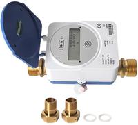 Tuya Zigbee Smart Cold Water Meter IP68, Water Flow Meter with Accessories for Garden & Home (20mm)