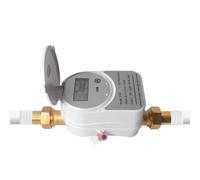 Tuya Zigbee Smart Ultrasonic Valve Controlled Water Meter,LCD Date Display/Threshold Alarms,Water Quantity Measurement,Water Quantity Flow Consumption IP68,Tuya Zigbee Hub Need (DN20)