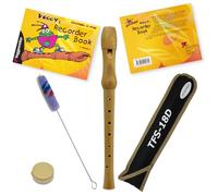 tuyama TFS-18D Maple Recorder Starter Set + Textbook + Voggy's Recorder Book ISBN 9783802404641