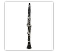 Tuyama® TKB-177 Clarinet in Bb - Ebonite - Boehm System - 17 silver plated keys - Mouthpiece & Case included
