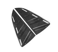 tuyda 1 Pair Car Rear Shutter Cover Trim,Fit For Volkswagen,Fit For VW,Fit For Polo MK5 6R 6C 2011-2017 Rear window grille decorative cover(Carbon Look)