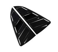 tuyda 1 Pair Car Rear Shutter Cover Trim,Fit For Volkswagen,Fit For VW,Fit For Polo MK5 6R 6C 2011-2017 Rear window grille decorative cover(Gloss Black)