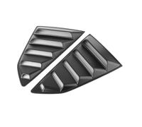 tuyda 1set Car Rear Window Louver Trim,Fit For Chevrolet, Camaro 2016-2022 Car Window Rear window grille decorative cover(Matte black)