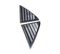 tuyda 2Pcs Car Rear Louver Cover,Fit For CHRYSLER, 300 300C Sedan 2011-2023 Car Shutter Window Rear window grille decorative cover(Carboon fiber)