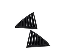 tuyda 2Pcs Car Rear Louver Cover,Fit For CHRYSLER, 300 300C Sedan 2011-2023 Car Shutter Window Rear window grille decorative cover(Matte black)