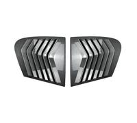 tuyda 2PCS Car Rear Shutter Cover Trim,Fit For 1 Series F20 LCI 118i 120i 125i 2011-2019 Side Rear window grille decorative cover(Carbon Look)