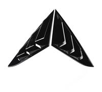 tuyda 2pcs Car Rear Window Louver Shutter,Fit For Hyudnai Lafesta 2014-2022 Window Cover Rear window grille decorative cover(Matte black)