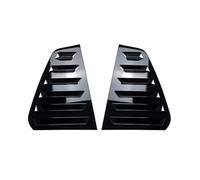 tuyda 2PCS Car Rear Window Shutter Cover Trim,Fit For Golf, 7 R MK 7 7.5 2013-2020 Window Louver Side Vent Trim Rear window grille decorative cover(Glossy Black)