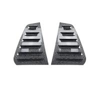 tuyda 2PCS Car Rear Window Shutter Cover Trim,Fit For Golf, 7 R MK 7 7.5 2013-2020 Window Louver Side Vent Trim Rear window grille decorative cover(Carbon Fiber Look)