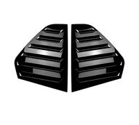 tuyda 2PCS Car Rear Window Shutter Cover Trim,Fit For Volkswagen, Fit For Golf, MK8 2020-2023 Rear window grille decorative cover(Glossy Black)