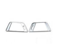 tuyda 2Pcs Car Side AC Vent Cover Trim,Fit For 3 Series F30 2013-2018 Frame Stickers car HVAC vent trim(Silver)