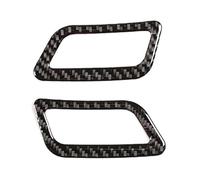 tuyda 2Pcs Front Dashboard Side Air Outlet Trim,Fit For Nissan, X-Trail 2014-2018 Conditioning Vent Cover Sticker car HVAC vent trim