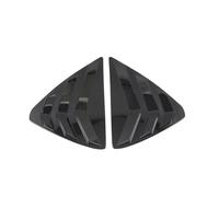 tuyda 2pcs Rear Window Shutter Cover Trim,Fit For Mazda,CX-5 CX5 2017-2023 Window Louver Side Vent Trim Car Accessories Rear window grille decorative cover(Glossy Black)
