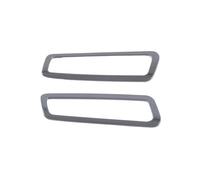 tuyda Car Air Condition Vent Outlet Cover Trim,Fit For Ford, Kuga Escape 2020-2024 Front Inner Door A Pillar Interior Accessories car HVAC vent trim(Stainless Black)
