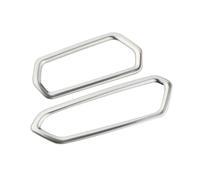 tuyda Car Front AC Outlet Vents Cover Trim,Fit For VW,Fit For Volkswagen,Fit For T-Cross T Cross 2019-2023 Dashboard Air Conditioning Frame Accessories car HVAC vent trim
