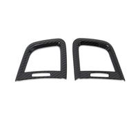 tuyda Car Front Side Air Condition Vent Cover Trim,Fit For CRV CR-V 2017-2022 car HVAC vent trim(Carbon Fiber)