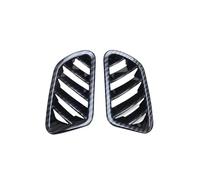 tuyda Car Front Side Air Condition Vent Outlet Cover Trim,Fit For KIA, Cerato Forte K3 2019-2021 car HVAC vent trim(ABS Carbon Fiber)