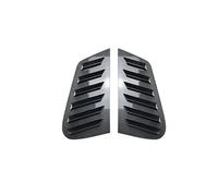 tuyda Car Rear Louver Trim,Fit For VW,Fit For Polo 9N 2001-2009 Triangle Window Sunshade Side Spoiler Rear window grille decorative cover(Carbon Look)