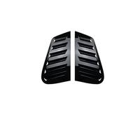 tuyda Car Rear Louver Trim,Fit For VW,Fit For Polo 9N 2001-2009 Triangle Window Sunshade Side Spoiler Rear window grille decorative cover(Gloss Black)