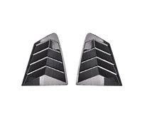 tuyda Car Rear Louver Window Side Cover,Fit For Mazda, 3 Axela Sedan 2020-2022 Shutter Rear window grille decorative cover(Carboon fiber)