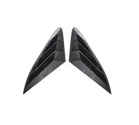 tuyda Car Rear Louver Window Side Shutter Cover,Fit For KIA, Optima K5 2020 2021 Rear window grille decorative cover(Carbon)