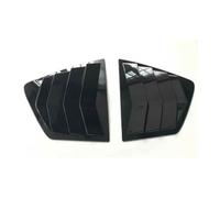 tuyda Car Rear Louver Window Side Trim Sticker,Fit For Accord 9th Sedan 2014-2017 Rear window grille decorative cover(Gloss Black)