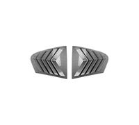 tuyda Car Rear Shutter Cover Trim,Fit For 5 Series G30 2018-2023 Sticker Vent Scoop Louver Rear window grille decorative cover(Carbon)