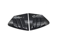 tuyda Car Rear Shutter Cover Trim,Fit For City 2009-2014 Sticker Vent Scoop Louver Window Side Rear window grille decorative cover
