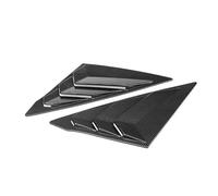 tuyda Car Rear Side Shutter Trim Cover,Fit For Civic 11th Gen Sedan 2022 Vent Louver Window Rear window grille decorative cover(Carbon)