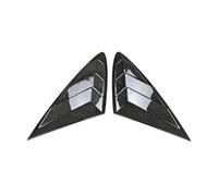 tuyda Car Rear Side Shutter Trim Cover,Fit For Hyundai, Sonata 2020-2022 Sticker Louver Window Rear window grille decorative cover(Carbon)