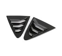 tuyda Car Rear Window Louver Shutter Trim Cover,Fit For Toyota, Corolla Sedan 2019-2022 Car Styling Rear window grille decorative cover(Carboon fiber)
