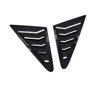 tuyda Car Side Shutter Blind Shades Cover Trim Sticker,Fit For Nissan, Tiida Hatchback 2005-2010 Rear window grille decorative cover