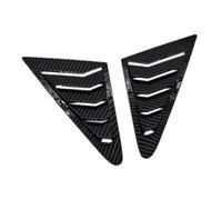 tuyda Car Side Shutter Cover Trim,Fit For Nissan, Tiida Hatchback 2005-2010 Louver Sticker Vent Rear window grille decorative cover