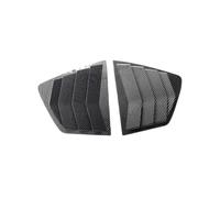 tuyda Car Side Shutter Cover Trim Sticker,Fit For Accord, 9th Sedan 2014-2017 Vent Scoop ABS Rear Louver Window Rear window grille decorative cover(Carbon)