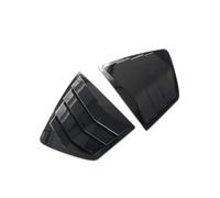 tuyda Car Side Shutter Cover Trim Sticker,Fit For Accord, 9th Sedan 2014-2017 Vent Scoop ABS Rear Louver Window Rear window grille decorative cover(Gloss Black)