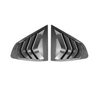 tuyda Car Side Shutter Cover Trim Sticker,Fit For BMW, X4 G02 2018-2024 Vent Scoop ABS Carbon Fiber Black Accessories Rear Louver Window Rear window grille decorative cover(Carbon)